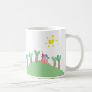 Caneca De Café "Terra do Coração", Clássico Café Mug 11 oz