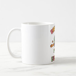 Caneca De Café Terra Feliz Fofa Com Flor Dia Da Terra Todos Os Di