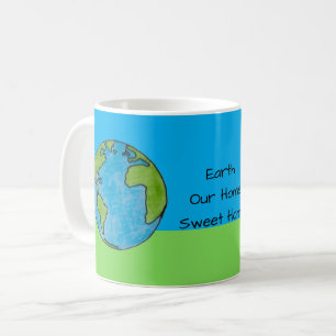Caneca De Café Terra Nossa Casa Doce Casa