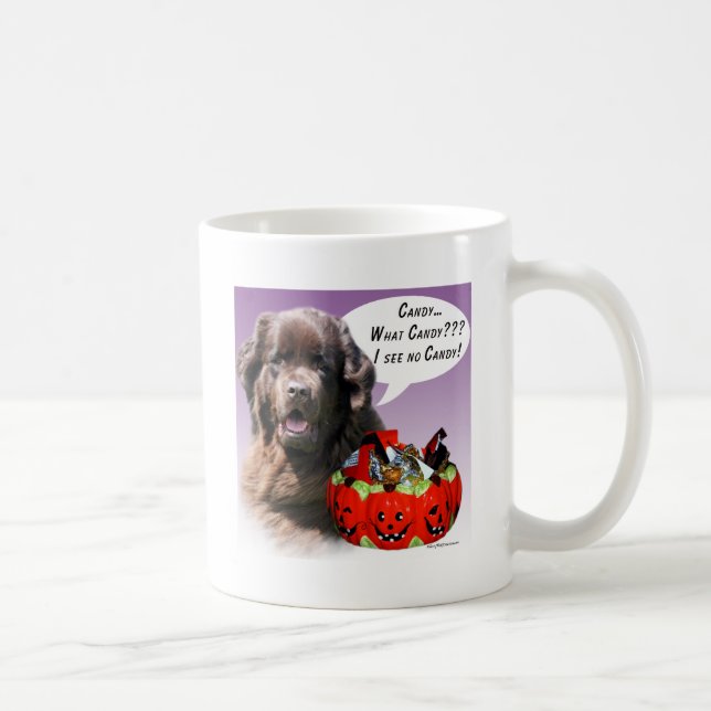 Caneca De Café Terra Nova (marrom) Halloween Candy (Direita)