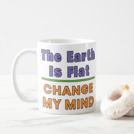 Caneca De Café Terra Plana