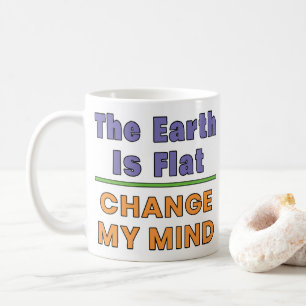 Caneca De Café Terra Plana