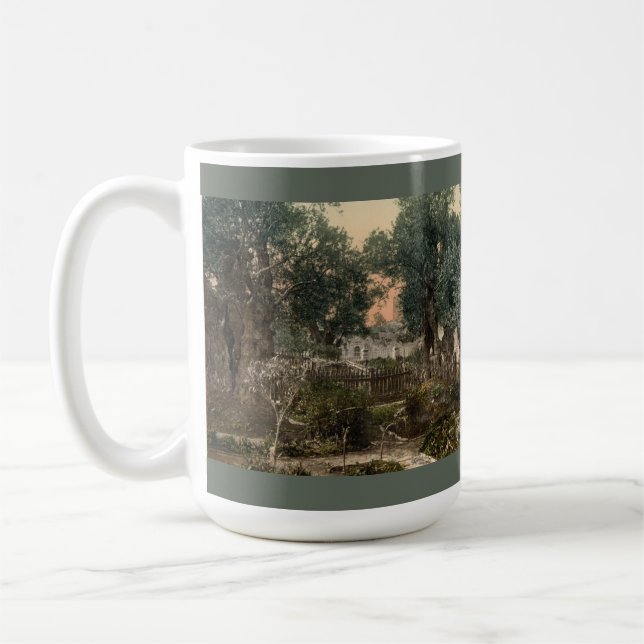 Caneca De Café Terra Santa Bíblia Personalizada  (Esquerda)