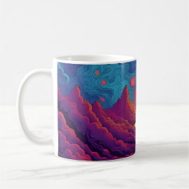 Caneca De Café Terras Alienígenas