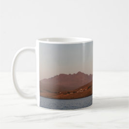 Caneca De Café Terras Altas Escocesas Faixa Cuillin Skye Ardente 