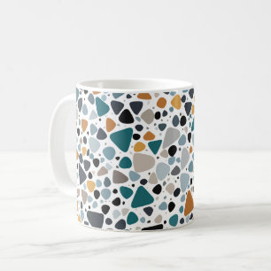 Caneca De Café Terrazzo Pattern