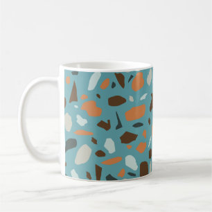 Caneca De Café Terrazzo Pattern