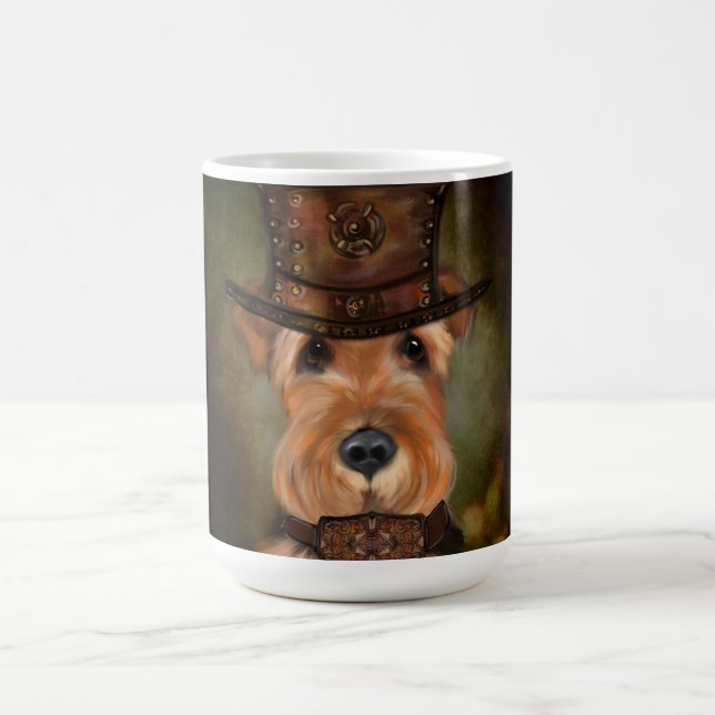 CANECA DE CAFÉ TERRIER AIREDALE  (Centro)