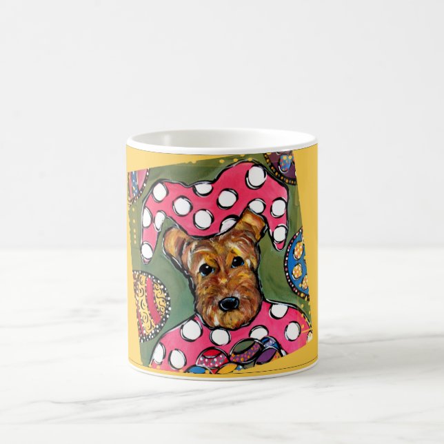CANECA DE CAFÉ TERRIER AIREDALE     (Centro)