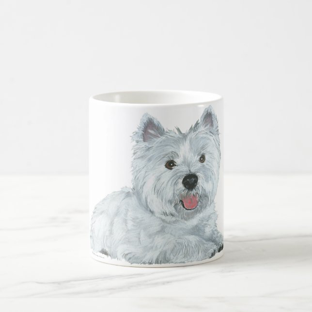 Caneca De Café Terrier Branco de West Highland (Centro)