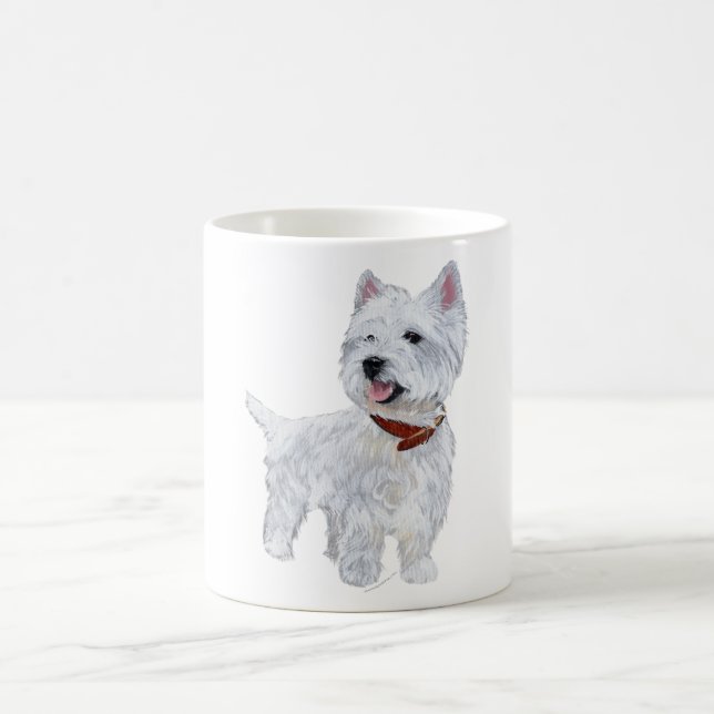 Caneca De Café Terrier Branco do West Highland (Centro)