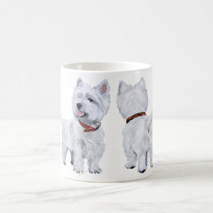 Caneca De Café Terrier Branco do West Highland