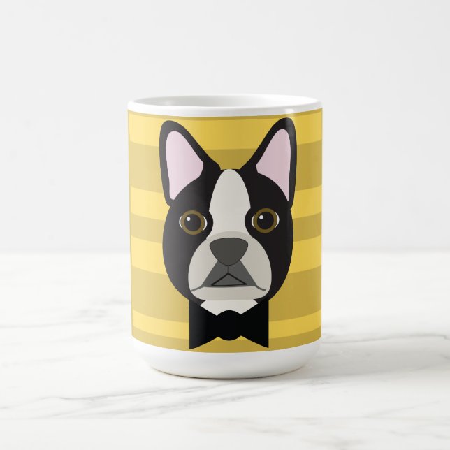 Caneca De Café Terrier de Boston (Centro)