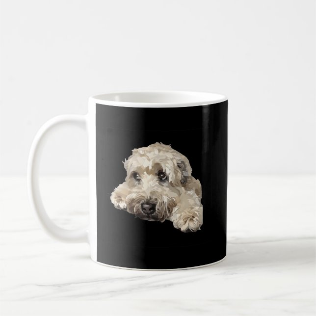 Caneca De Café Terrier De Roda Revestida Mole (Esquerda)