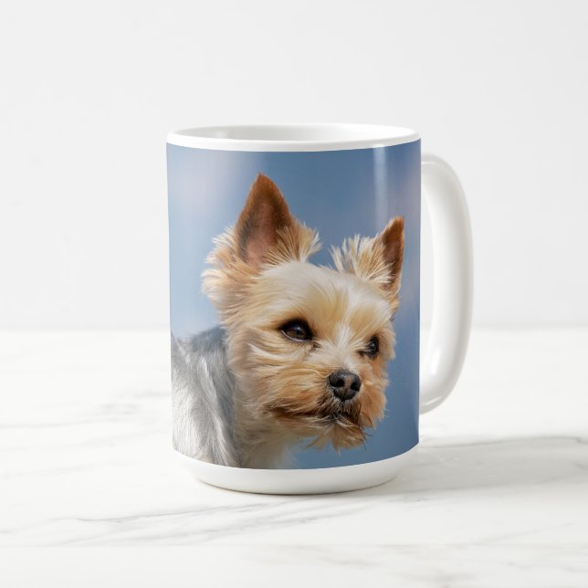 Caneca De Café Terrier de Yorkshire (Frente Esquerda)