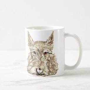 Caneca De Café Terrier escocês em Wheaten