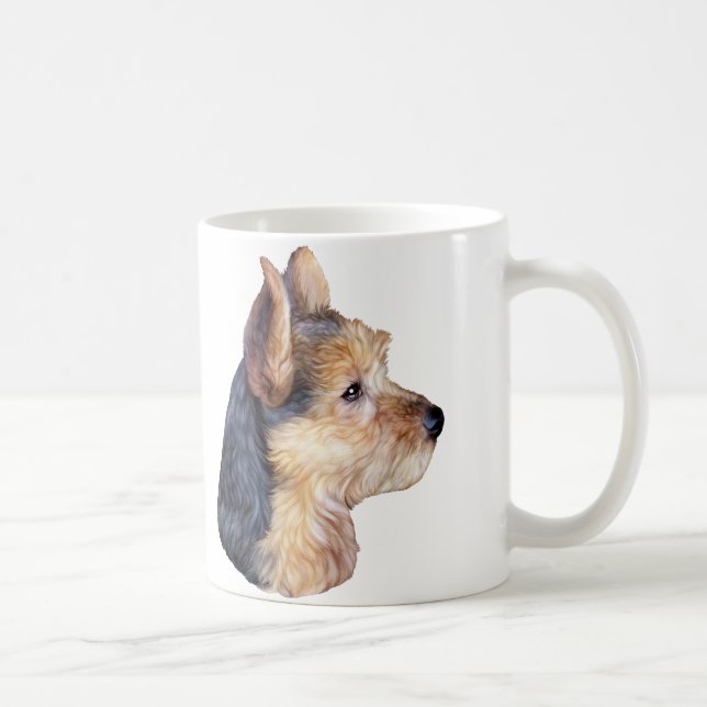 Caneca De Café Terrier HS australiano (Direita)