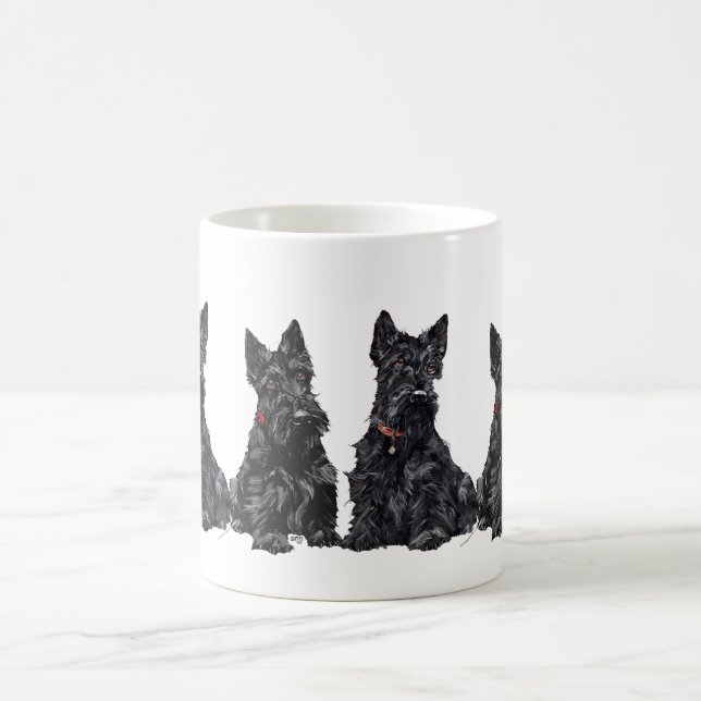 Caneca De Café Terrier Mug escocês (Centro)