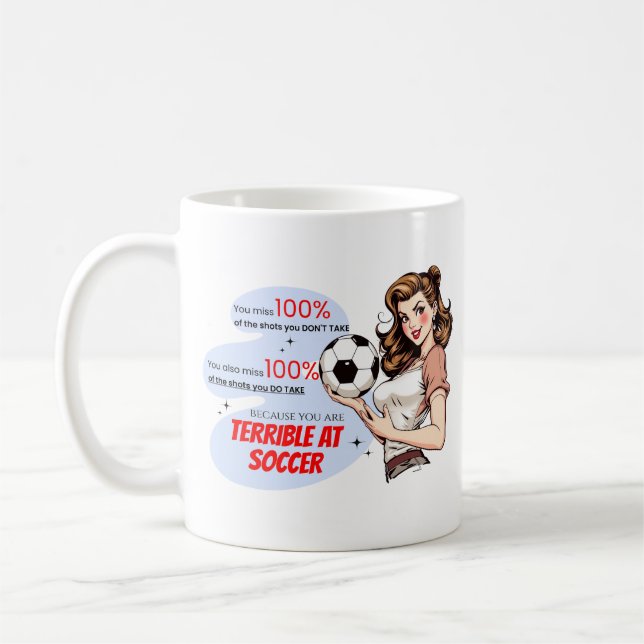 Caneca De Café Terrível Brincadeira Retrorna Demotivacional (Esquerda)