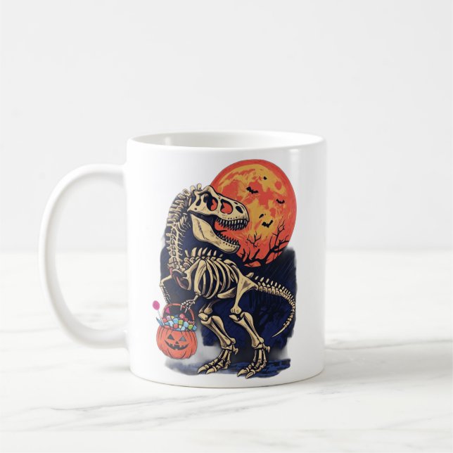 Caneca De Café TerrorSaurus Tees (Esquerda)