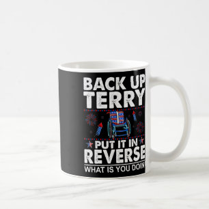 Caneca De Café Terry Colocou De Volta No Fogo Engraçado 4º