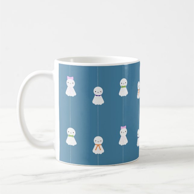 Caneca De Café Teru Teru Bozu - Bonecos japoneses kawaii (Esquerda)