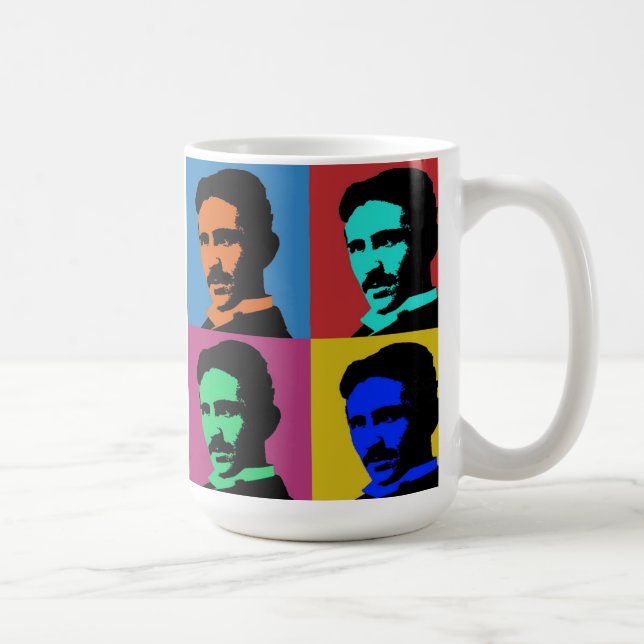 Caneca De Café tesla (Direita)