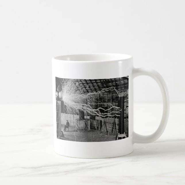Caneca De Café tesla (Direita)