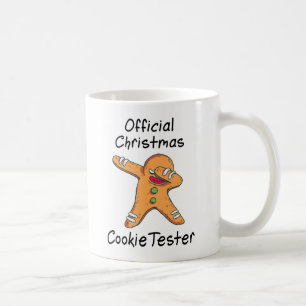 Caneca De Café Testador de biscoito de Natal oficial