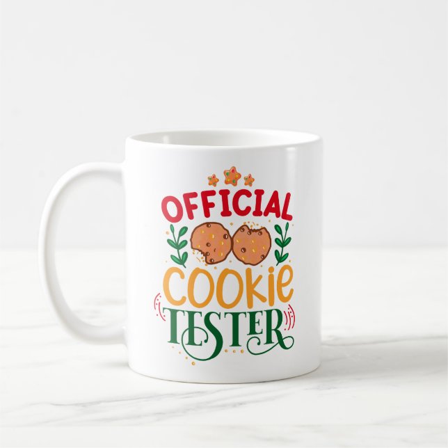 Caneca De Café Testador Oficial de Cookies (Esquerda)