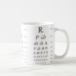 Caneca De Café Teste Cherokee do olho