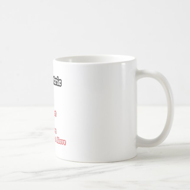 Caneca De Café Teste de Enfermeira Psiquiátrica... Piada (Direita)