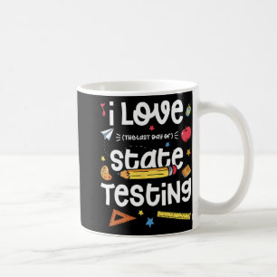 Caneca De Café Teste de Professores em Teste de Amor (Último Dia
