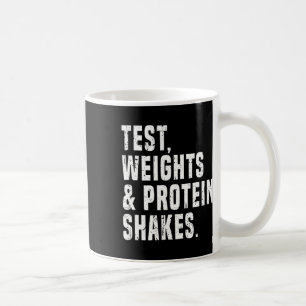 Caneca De Café Teste Funny Testosterona Teste Esteroide Humor Bod