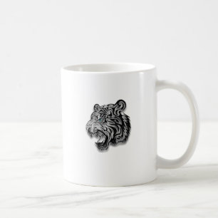 Caneca De Café Teste padrão da pantera do impressão do leopardo