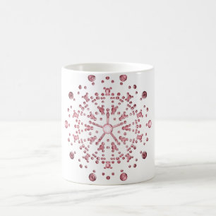 Caneca De Café Teste padrão de difracção