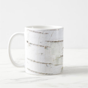 Caneca De Café Teste padrão do latido de vidoeiro