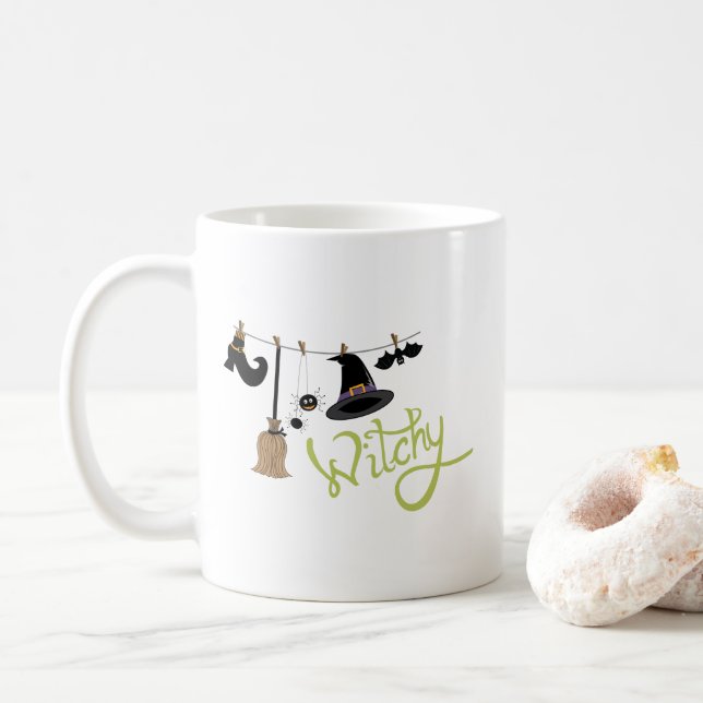 Caneca De Café Testemunha (Com Donut)