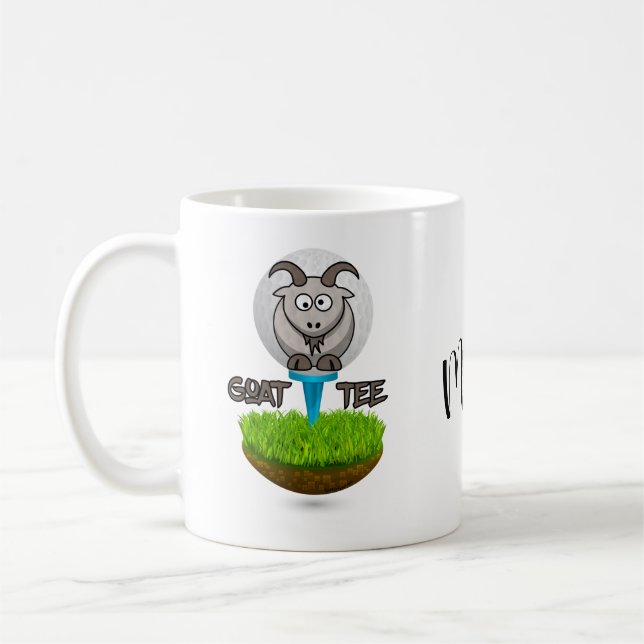 Caneca De Café Teto de Golfe de Cabra bobo (Esquerda)