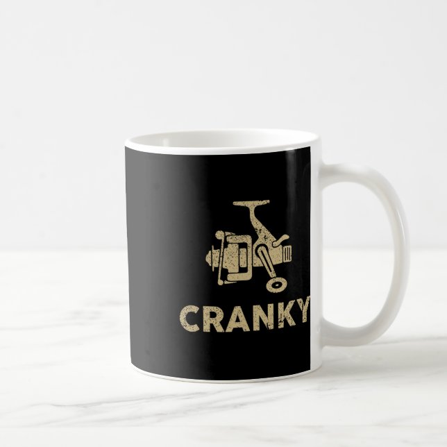 Caneca De Café Teto De Pesca Engraçado Para Homens (Direita)