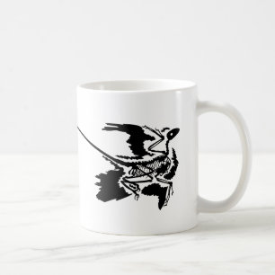 Caneca De Café 'Tetrapteryx' e Microraptor Coffee Mug