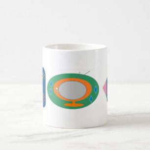 Caneca De Café Tevês retros