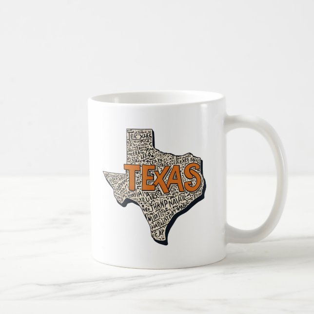 Caneca De Café Texas (Direita)