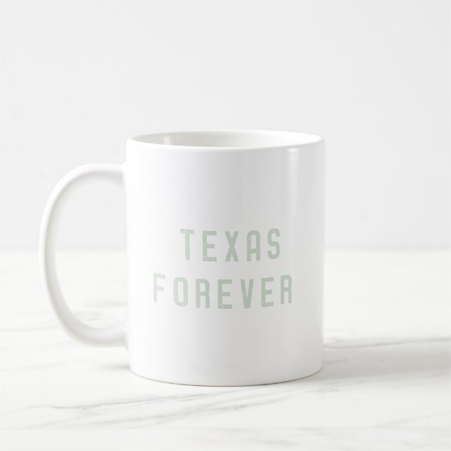 Caneca De Café Texas agride para sempre a azeitona (Esquerda)