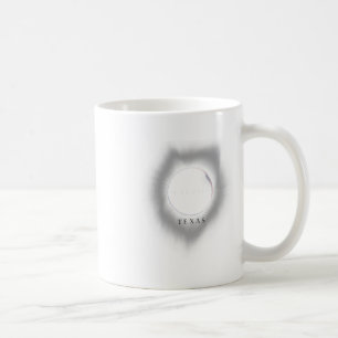 Caneca De Café Texas Eclipse 4.08.24 Eclipse Solar Total 2024 Tex