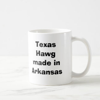 Caneca De Café Texas Hawg feito em Arkansas