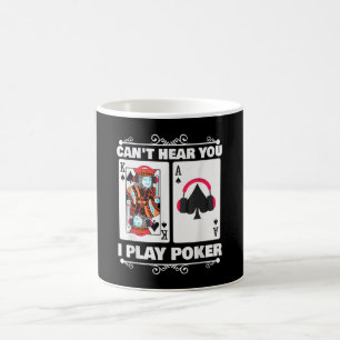 Caneca De Café Texas Holdem Poker Cant Ouve Você Eu Jogo Poker