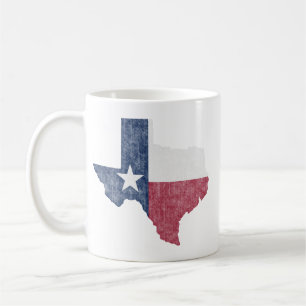 Caneca De Café Texas Lone Star Vintage Austin Dallas Houston