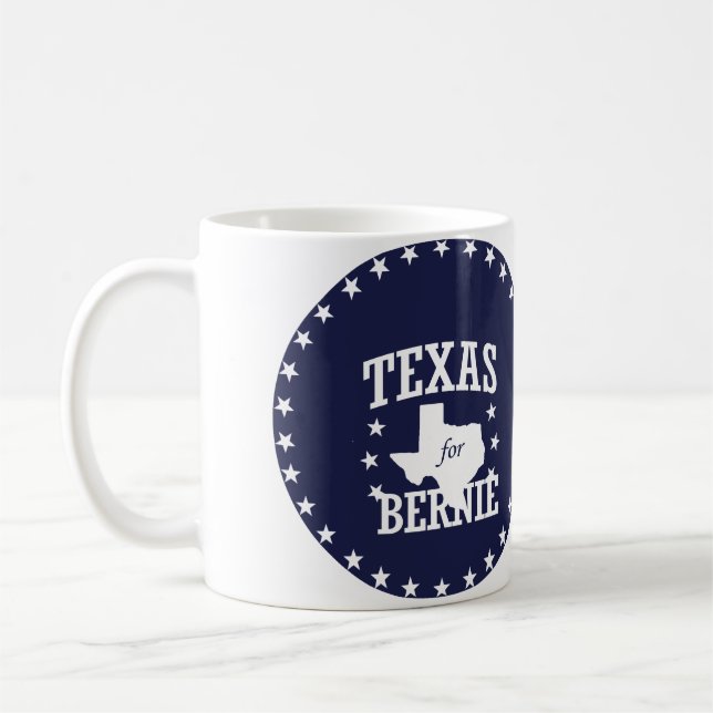 CANECA DE CAFÉ TEXAS PARA MÁQUINAS DE LIXAR DE BERNIE (Esquerda)