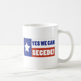 Caneca De Café Texas Secede